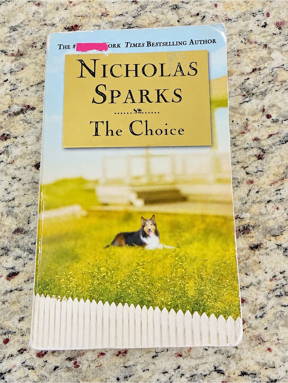 Nicholas Sparks The Choice Paperback Romance Novel Bestseller